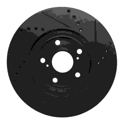 Dynamic Friction Company Disc Brake Rotor 633-76055L
