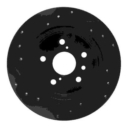 Dynamic Friction Company Disc Brake Rotor 633-76152R