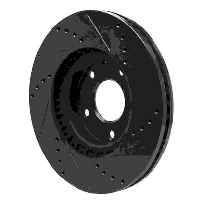 Dynamic Friction Company Disc Brake Rotor 633-80080L