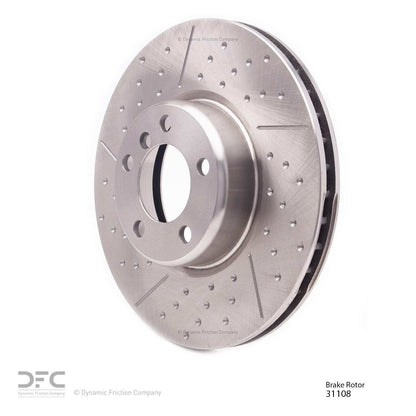 Dynamic Friction Company Disc Brake Rotor 640-31108