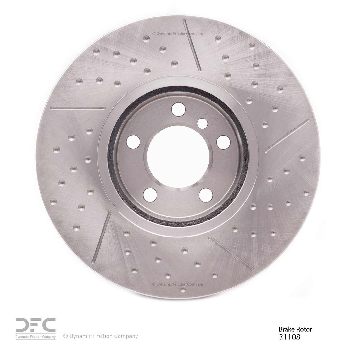 Dynamic Friction Company Disc Brake Rotor 640-31108
