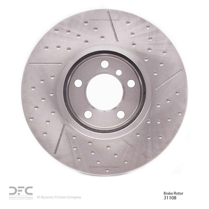 Dynamic Friction Company Disc Brake Rotor 640-31108