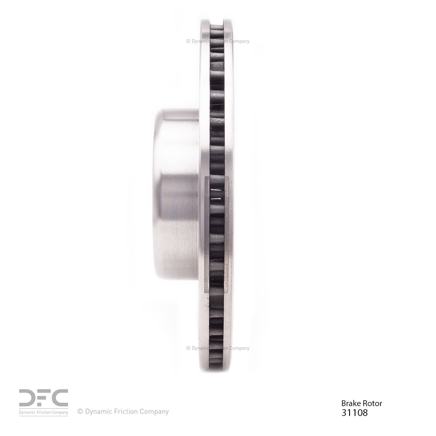 Dynamic Friction Company Disc Brake Rotor 640-31108