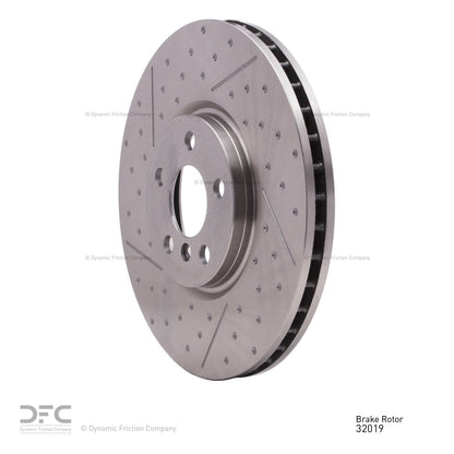 Dynamic Friction Company Disc Brake Rotor 640-32019