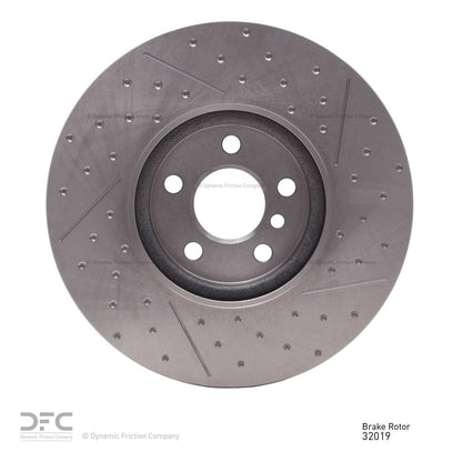 Dynamic Friction Company Disc Brake Rotor 640-32019