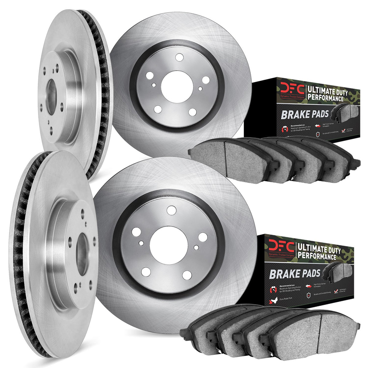 Dynamic Friction Company Disc Brake Kit 6404-76018