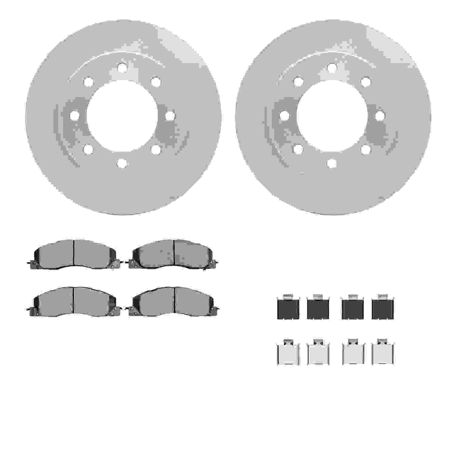 Dynamic Friction Company Disc Brake Kit 6412-40061