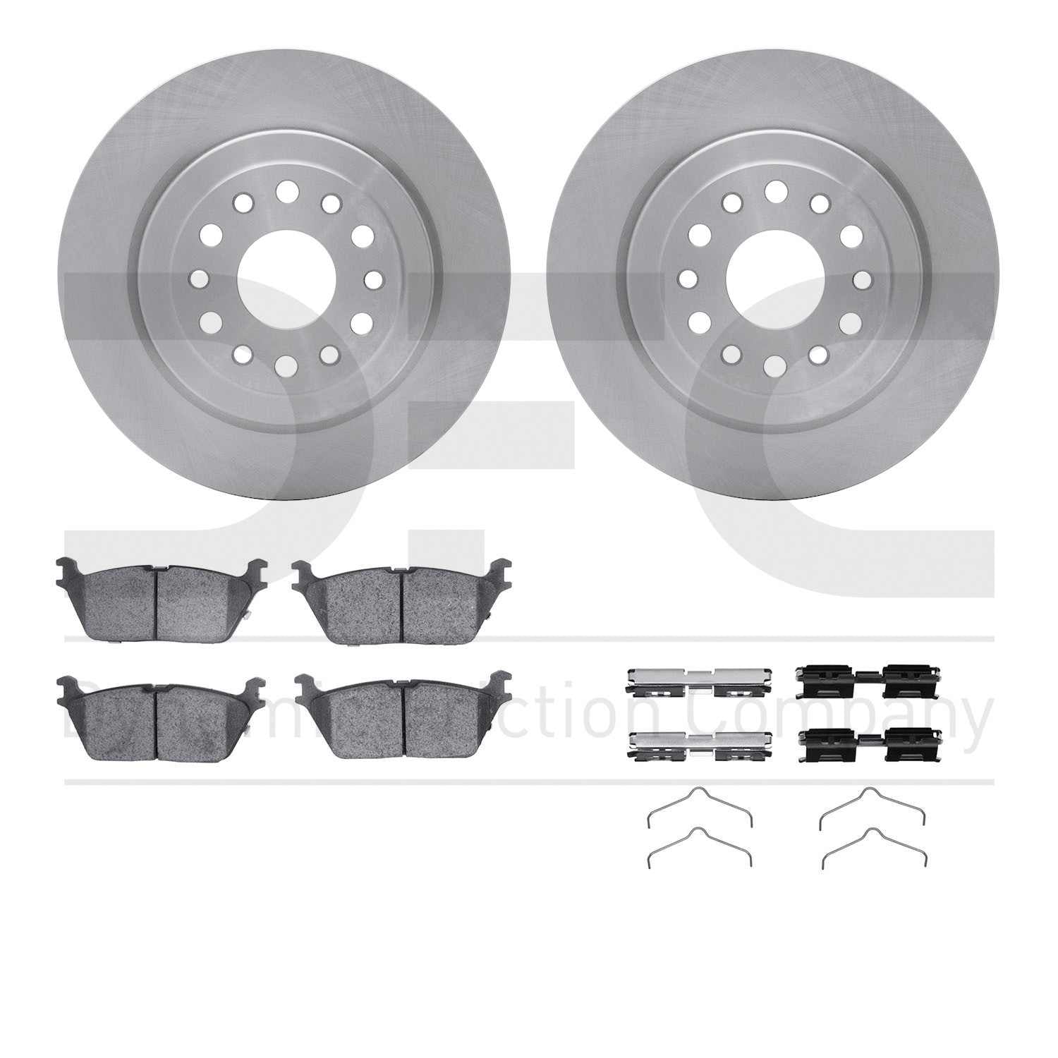 Dynamic Friction Company Disc Brake Kit 6412-40076