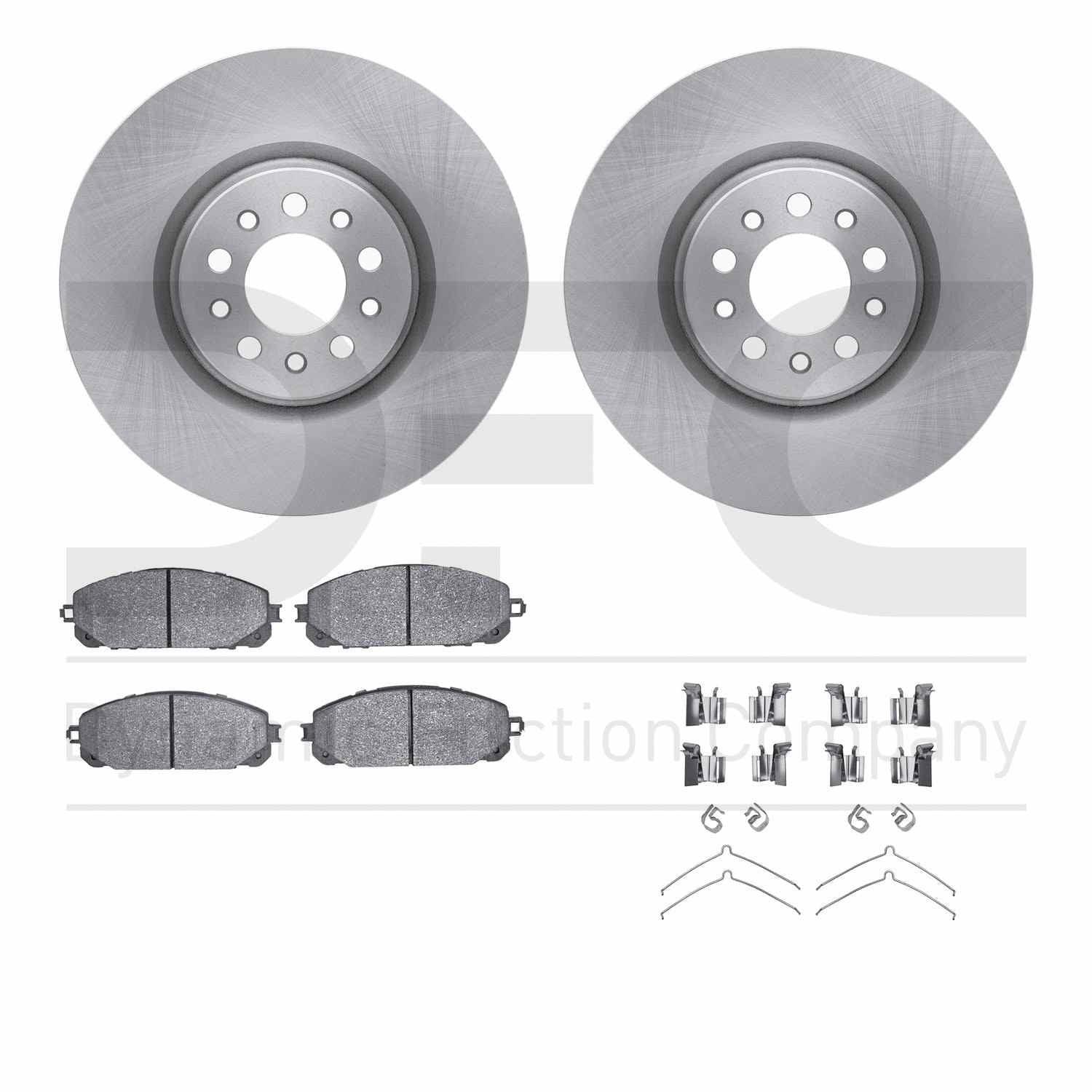 Dynamic Friction Company Disc Brake Kit 6412-42044