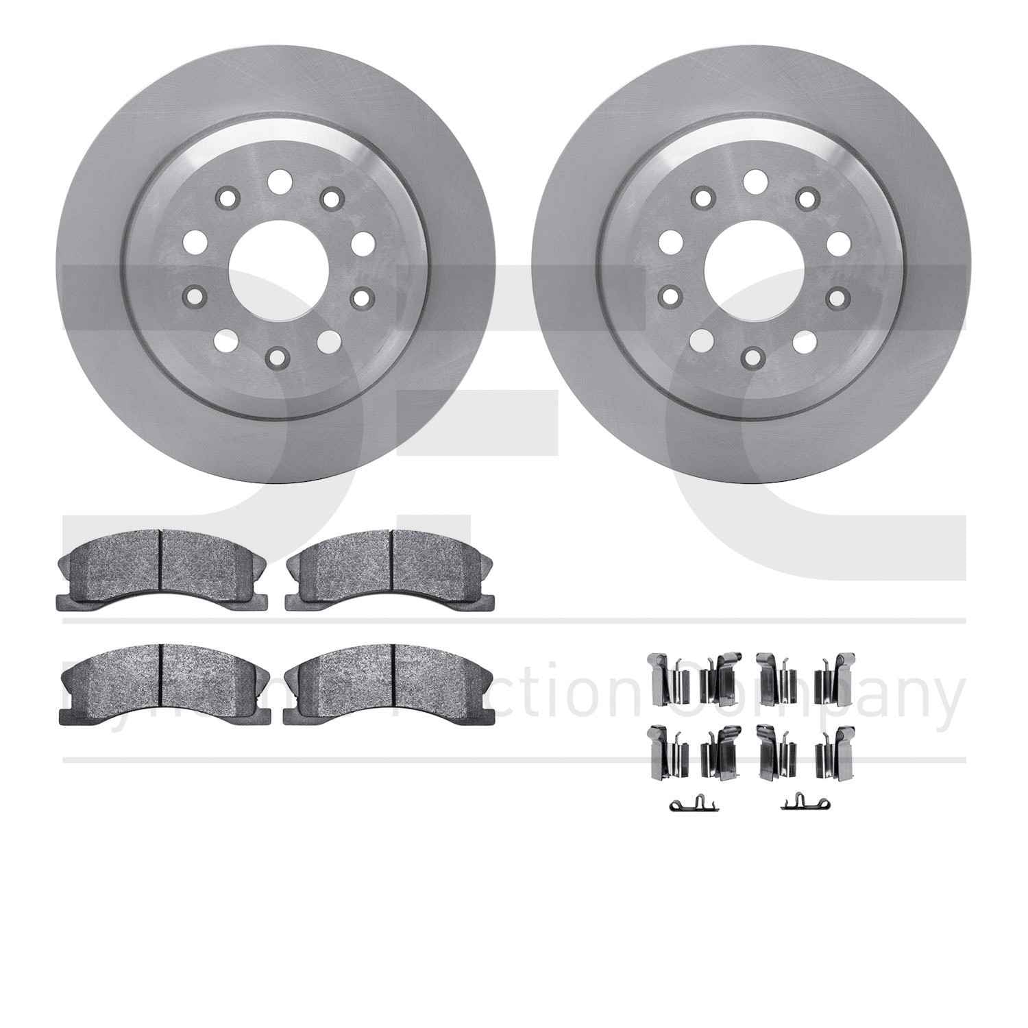 Dynamic Friction Company Disc Brake Kit 6412-42095
