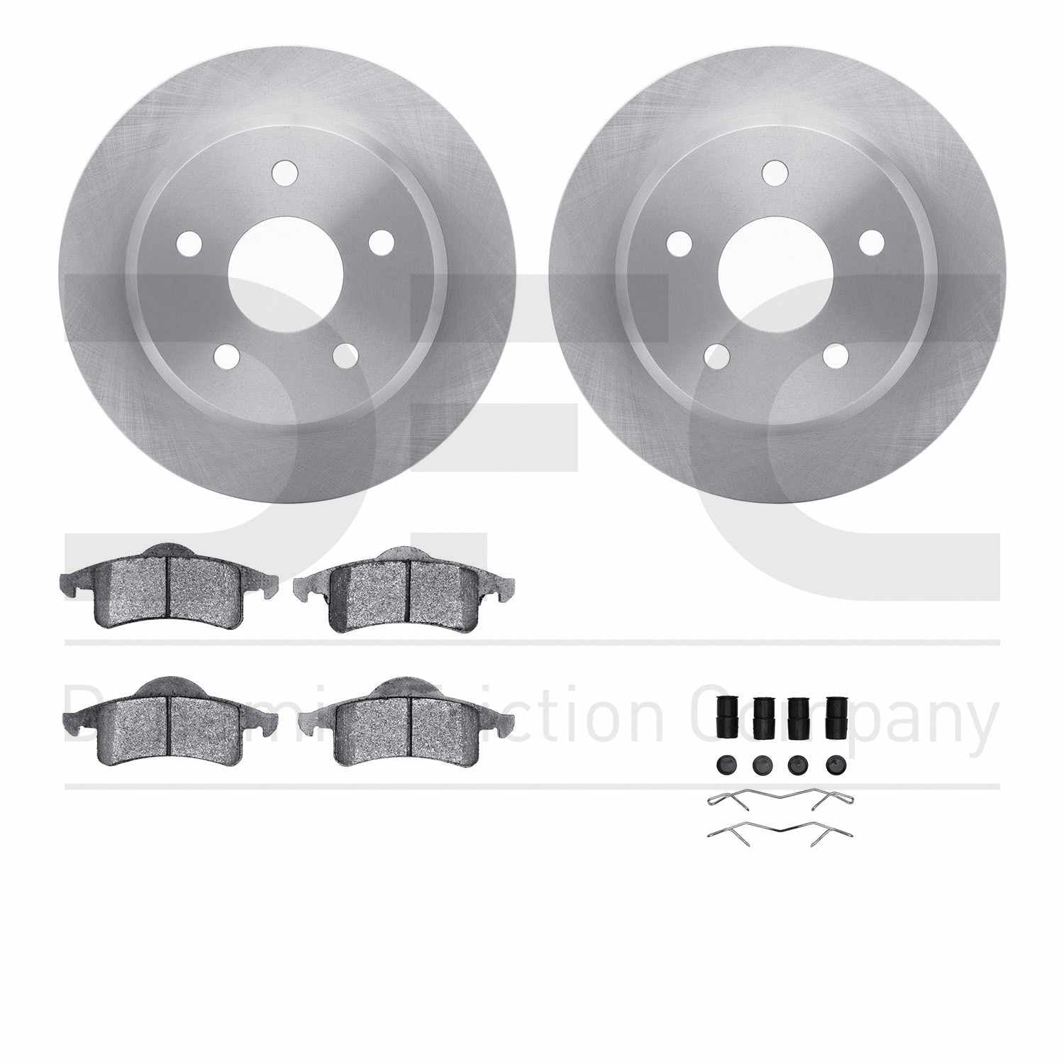 Dynamic Friction Company Disc Brake Kit 6412-42100