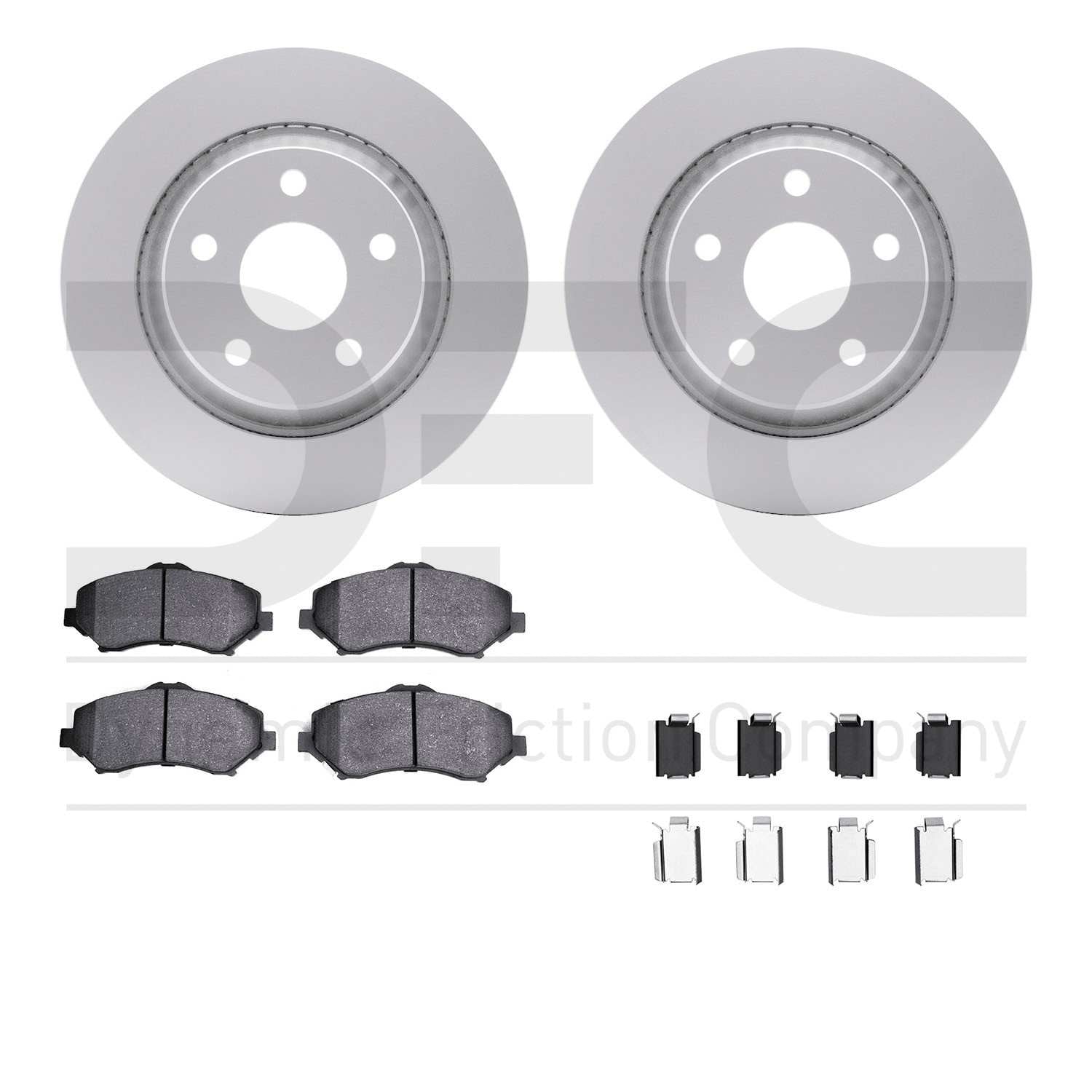 Dynamic Friction Company Disc Brake Kit 6412-42127