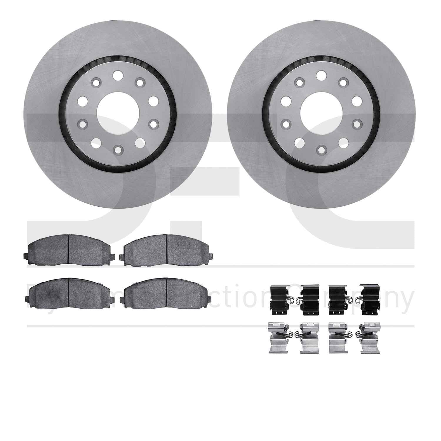 Dynamic Friction Company Disc Brake Kit 6412-42130