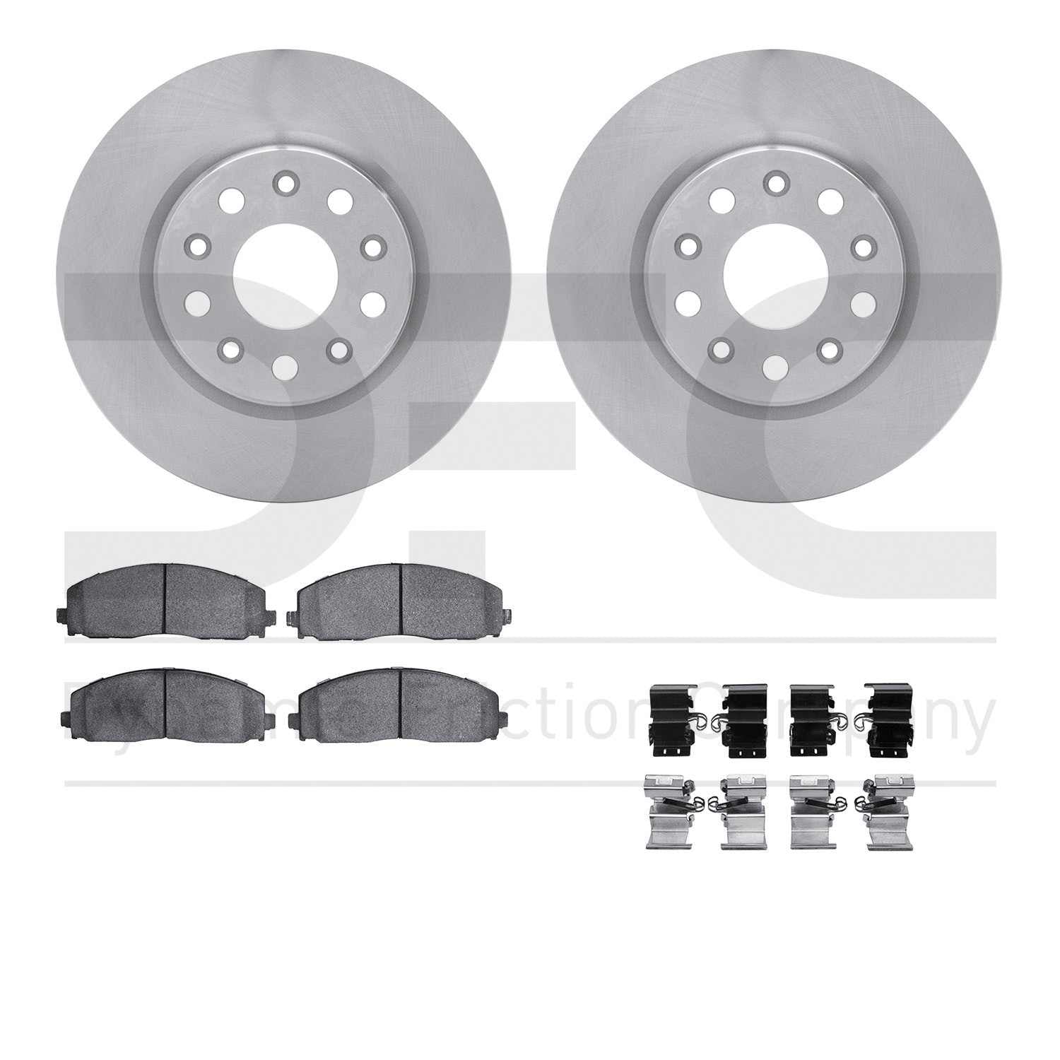 Dynamic Friction Company Disc Brake Kit 6412-42133