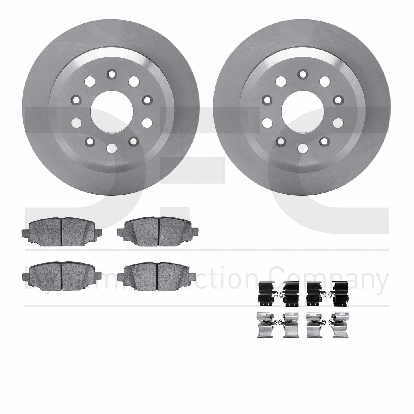 Dynamic Friction Company Disc Brake Kit 6412-42136