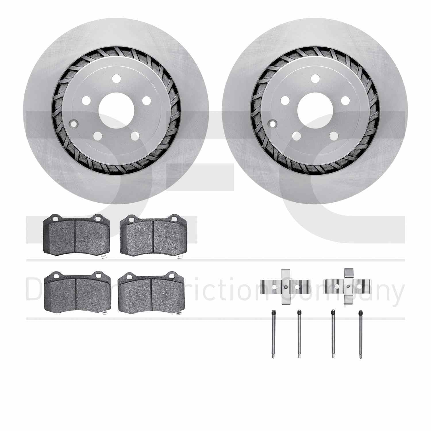 Dynamic Friction Company Disc Brake Kit 6412-47025