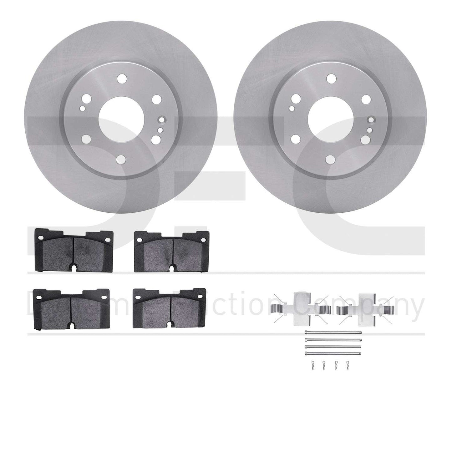 Dynamic Friction Company Disc Brake Kit 6412-47046