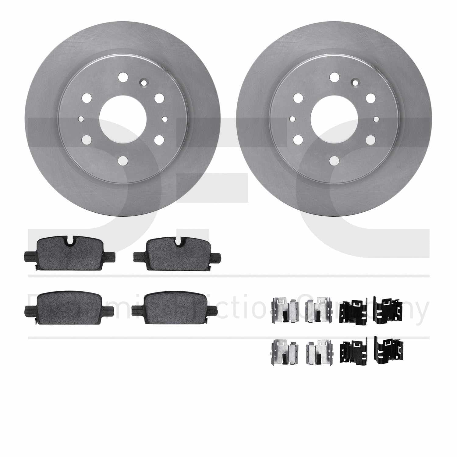 Dynamic Friction Company Disc Brake Kit 6412-47049