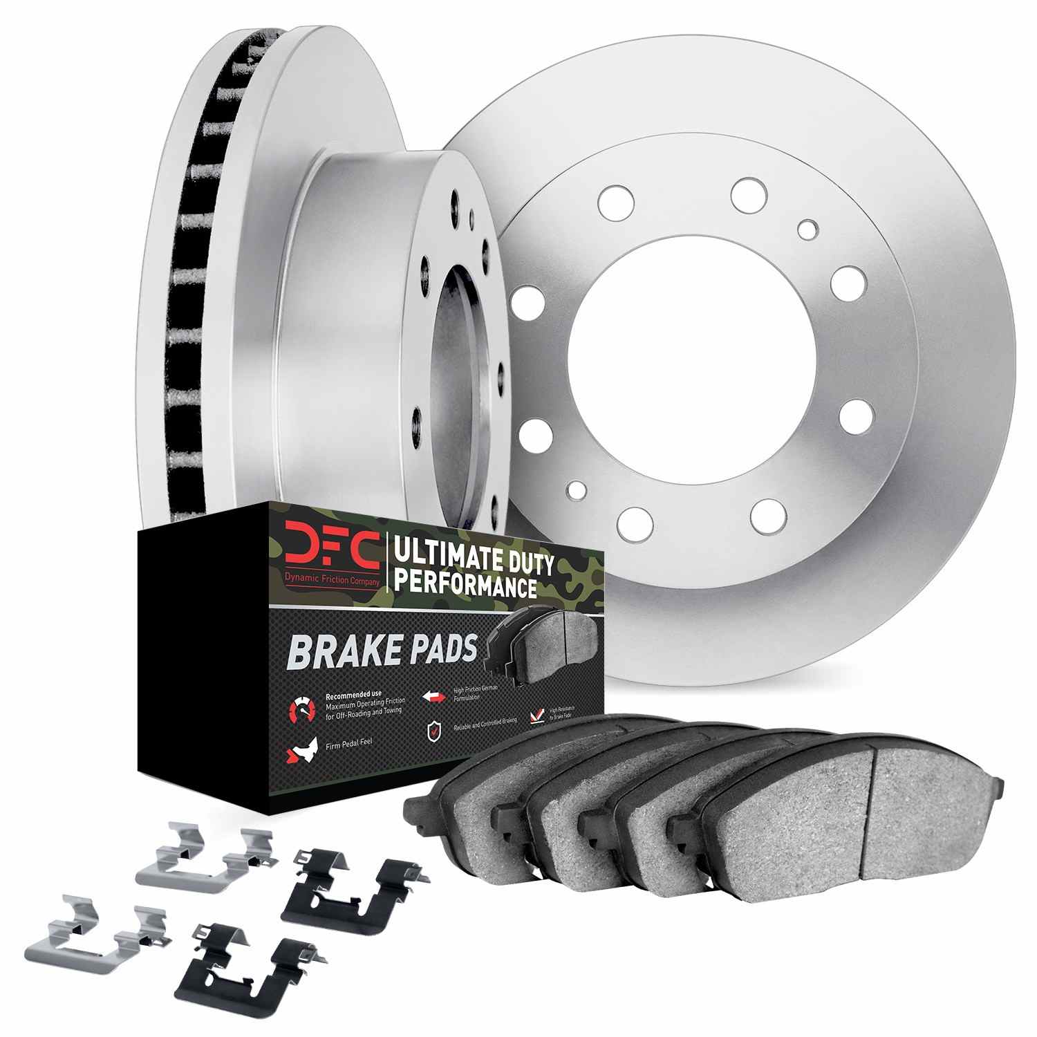 Dynamic Friction Company Disc Brake Kit 6412-48121