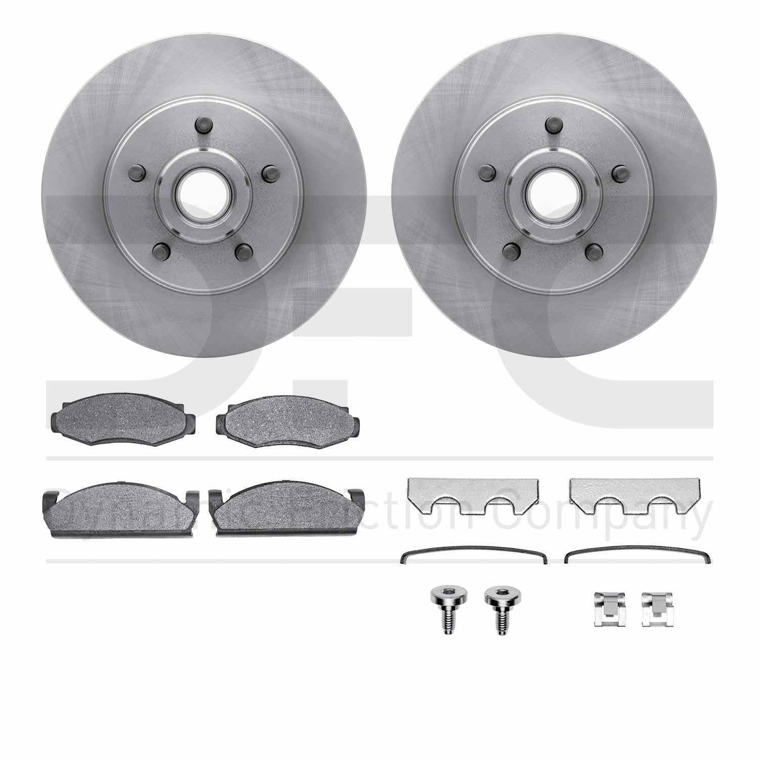 Dynamic Friction Company Disc Brake Kit 6412-54022