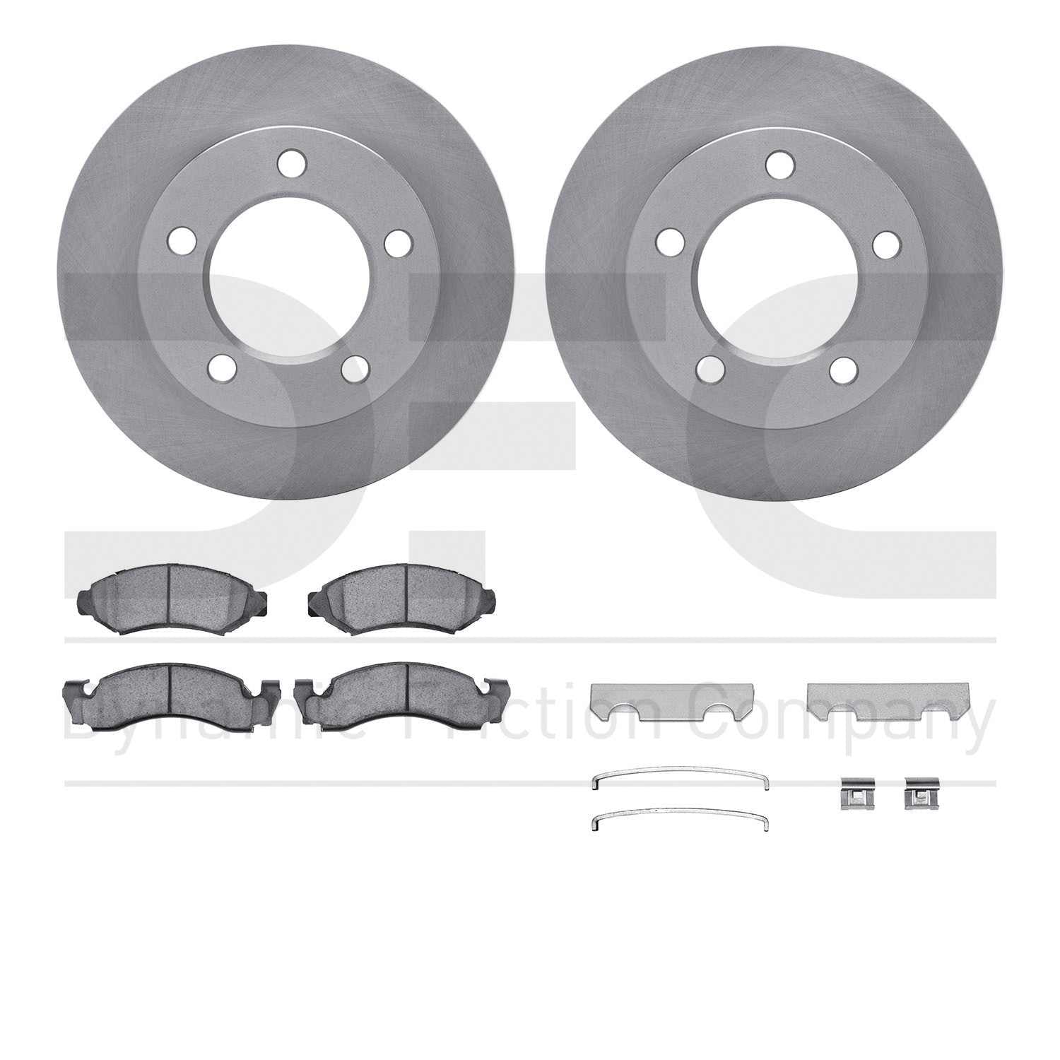 Dynamic Friction Company Disc Brake Kit 6412-54025