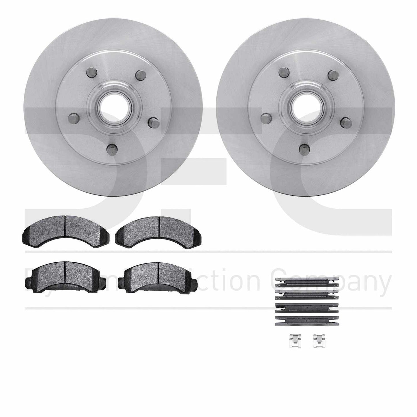 Dynamic Friction Company Disc Brake Kit 6412-54051