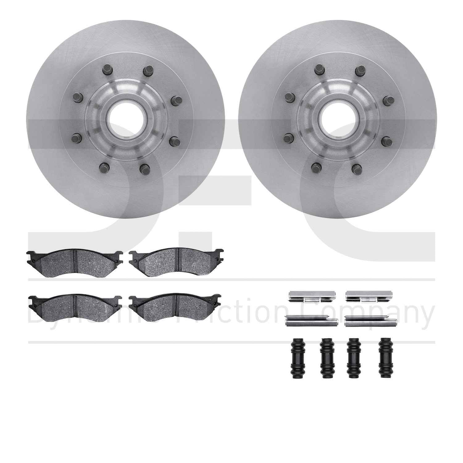 Dynamic Friction Company Disc Brake Kit 6412-54071