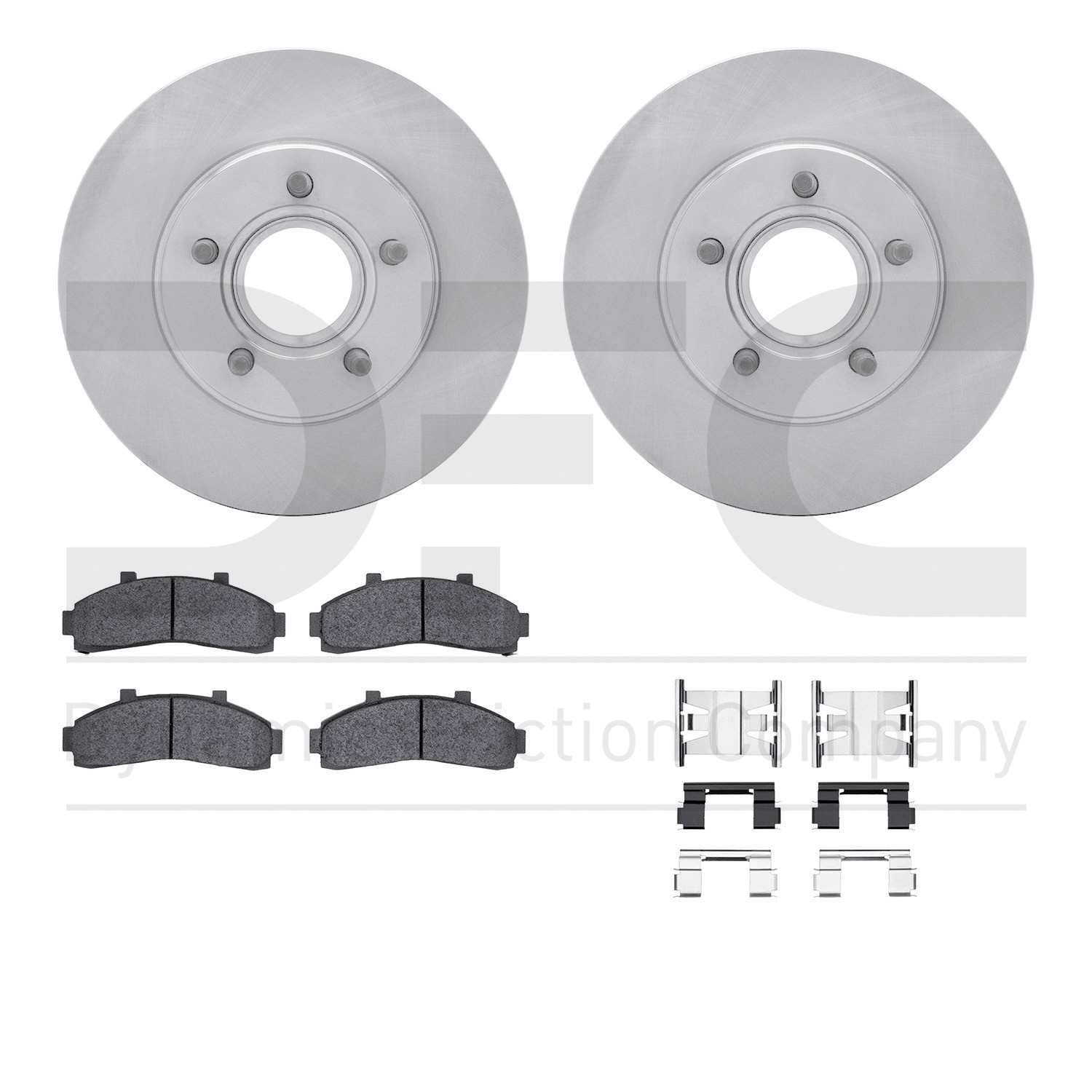 Dynamic Friction Company Disc Brake Kit 6412-54080