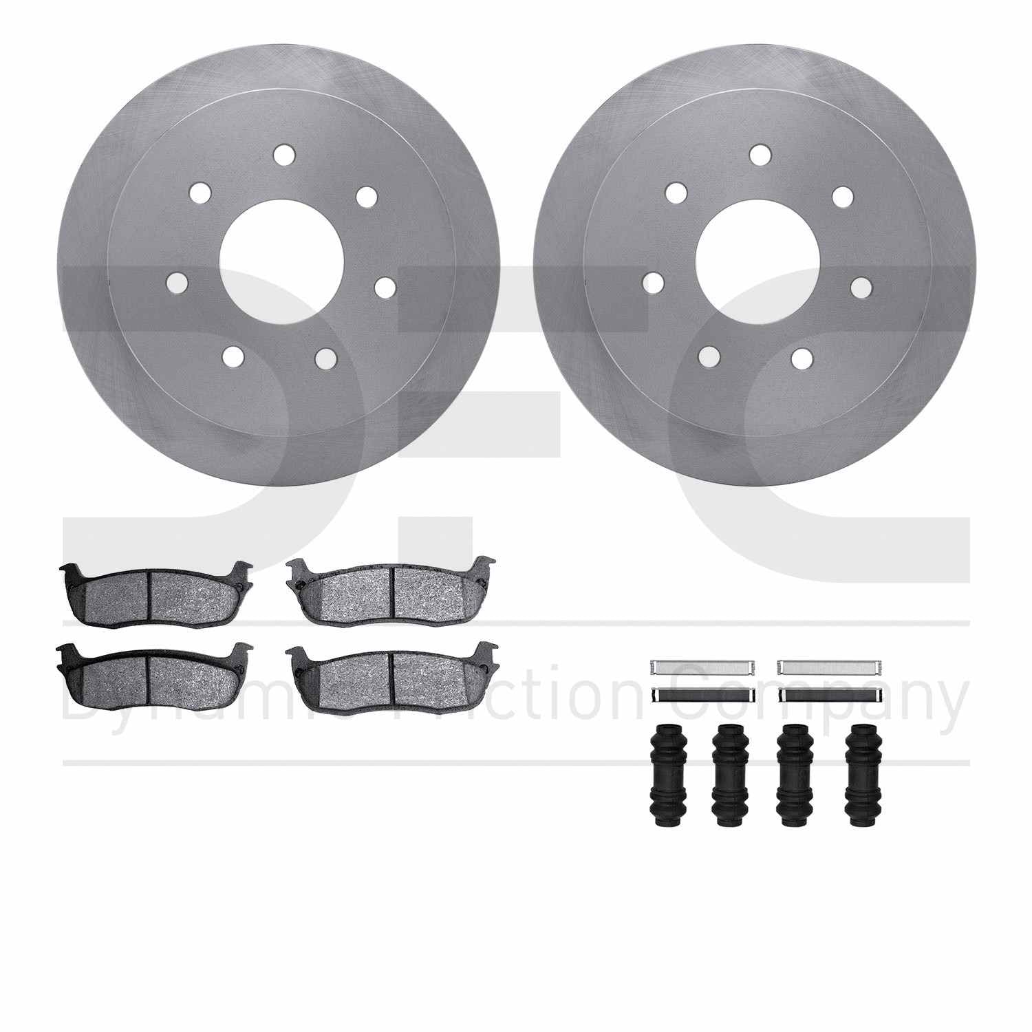 Dynamic Friction Company Disc Brake Kit 6412-54107