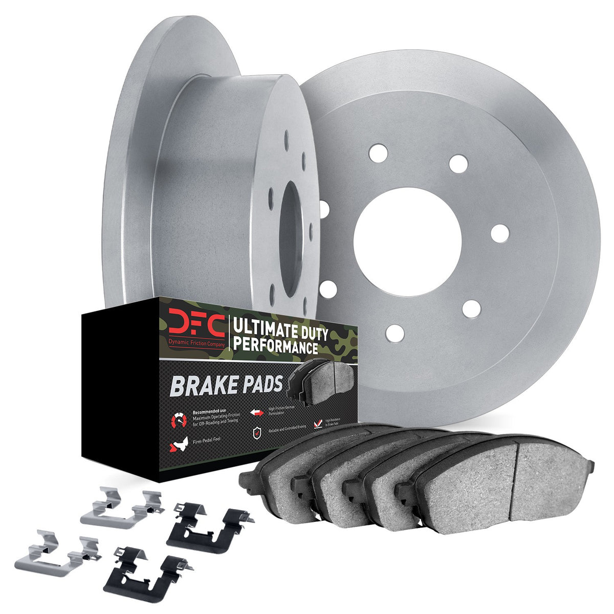 Dynamic Friction Company Disc Brake Kit 6412-54107