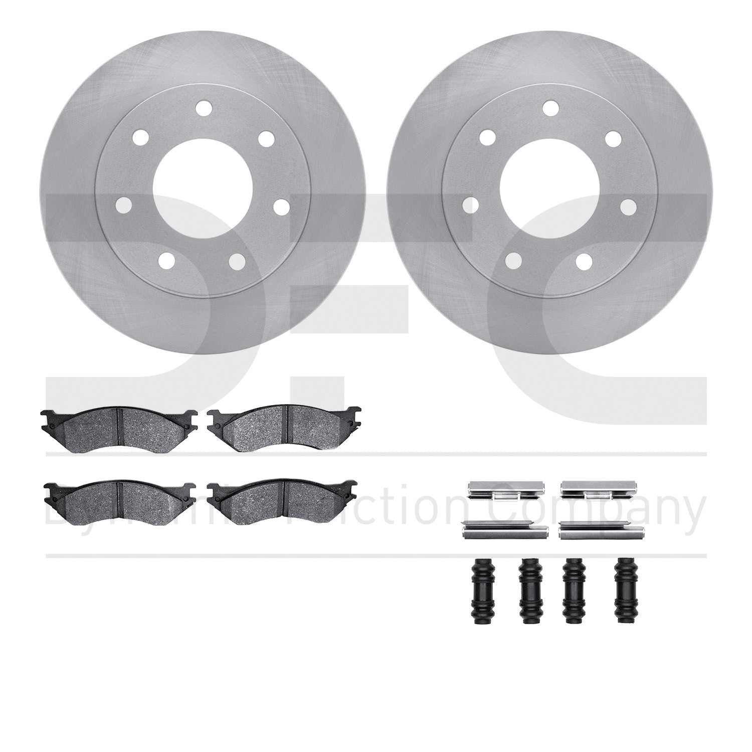 Dynamic Friction Company Disc Brake Kit 6412-54110