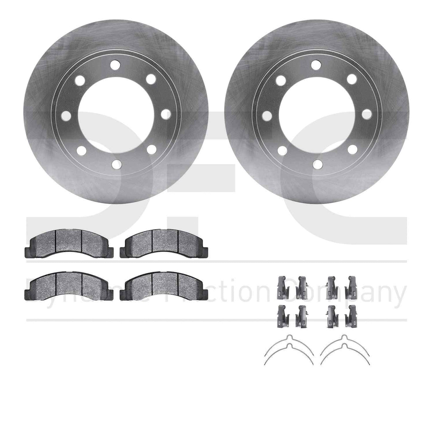 Dynamic Friction Company Disc Brake Kit 6412-54125