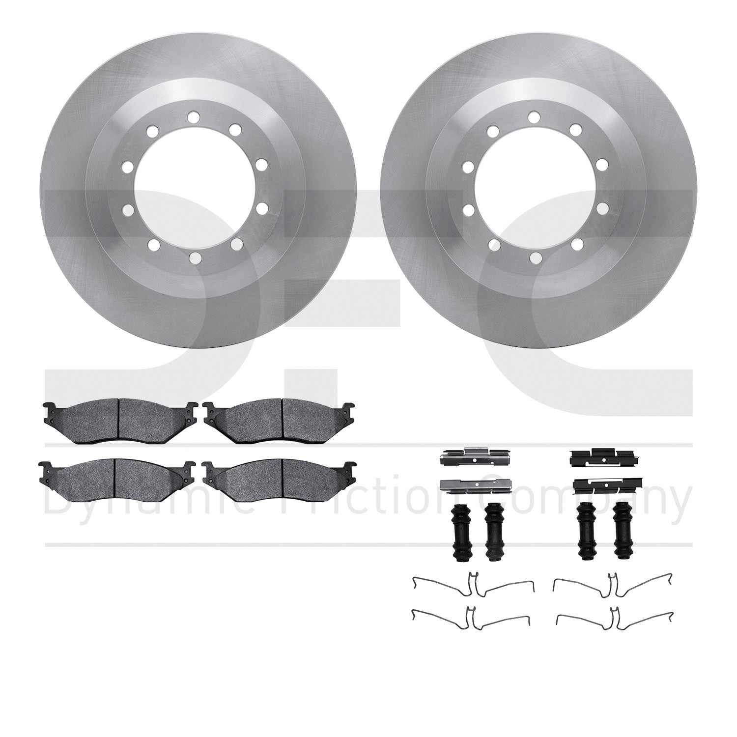 Dynamic Friction Company Disc Brake Kit 6412-54132