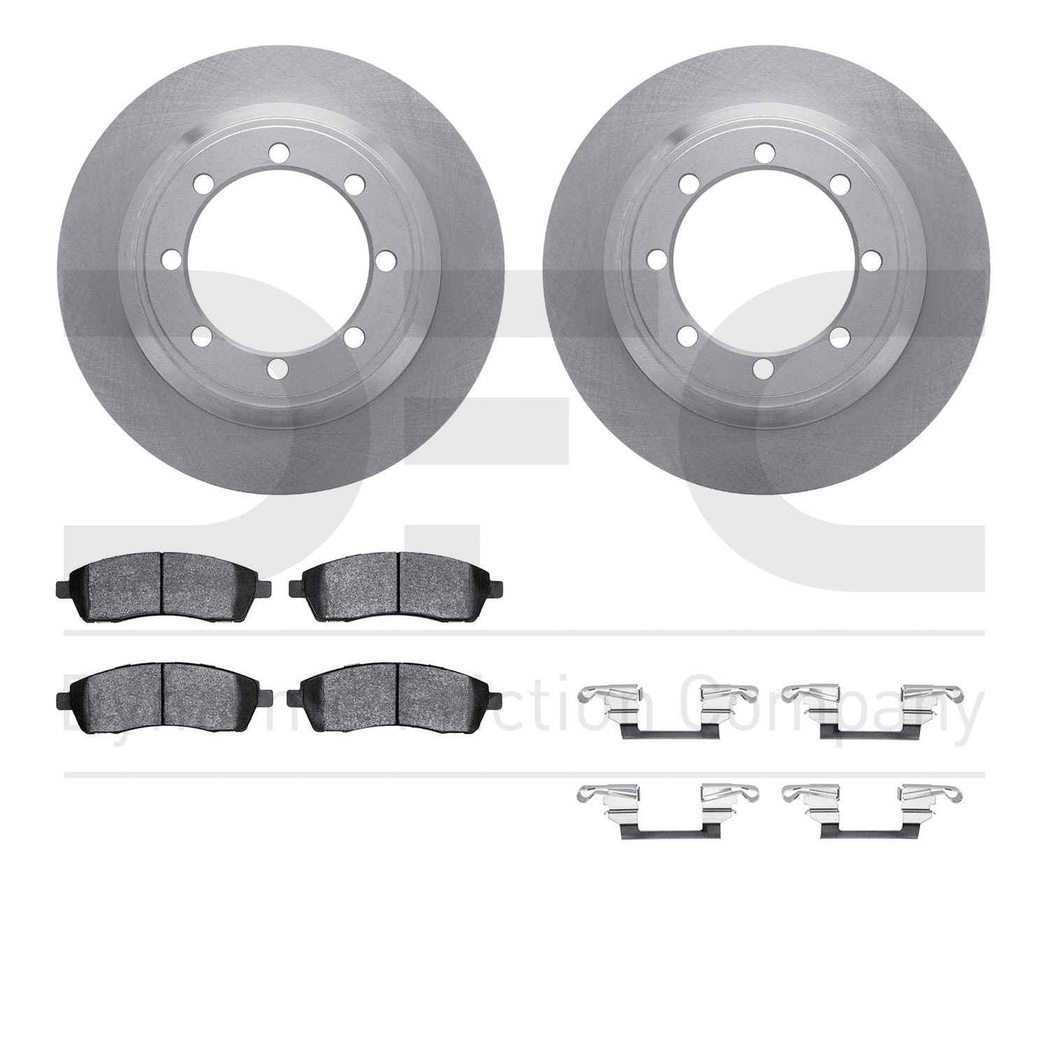 Dynamic Friction Company Disc Brake Kit 6412-54137