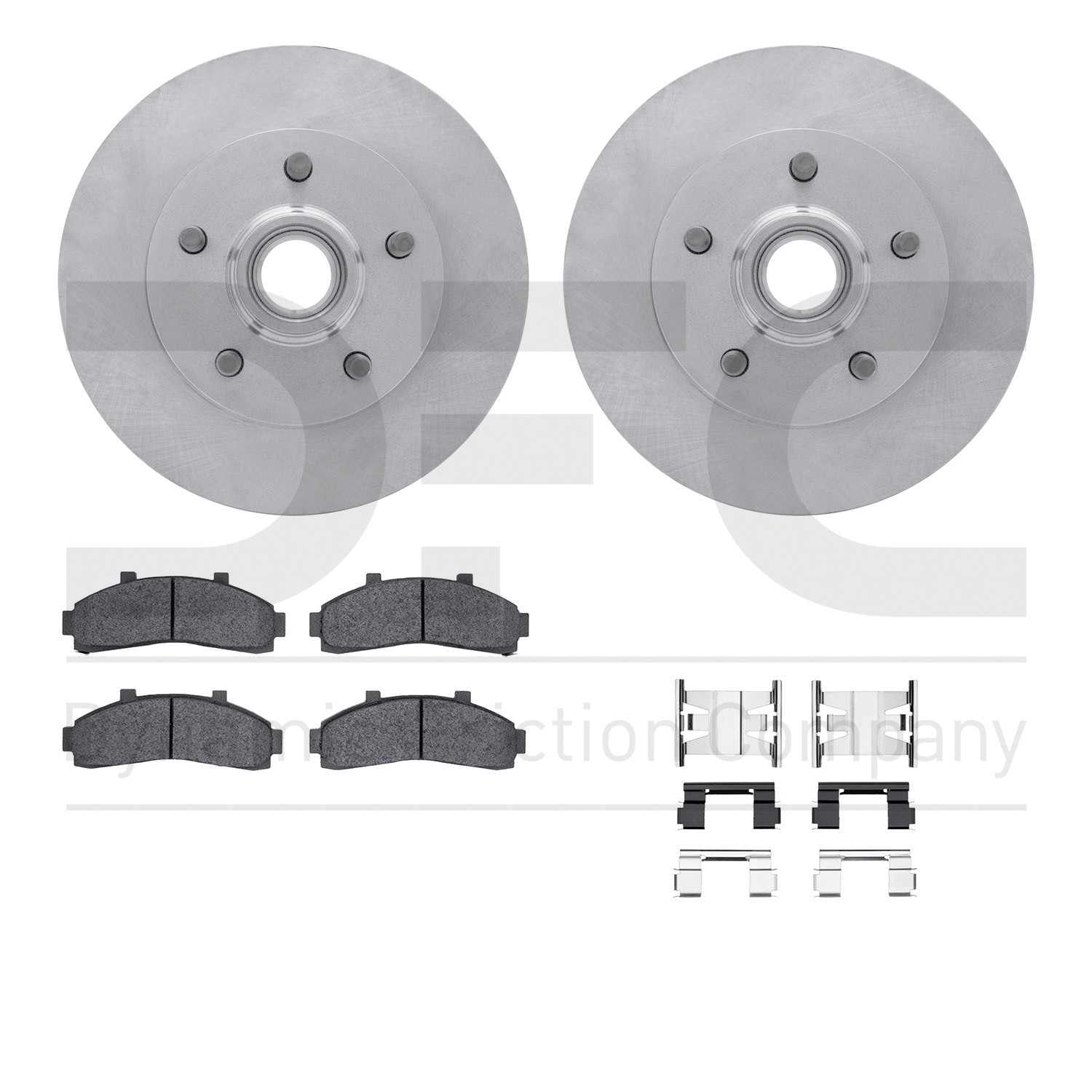 Dynamic Friction Company Disc Brake Kit 6412-54152