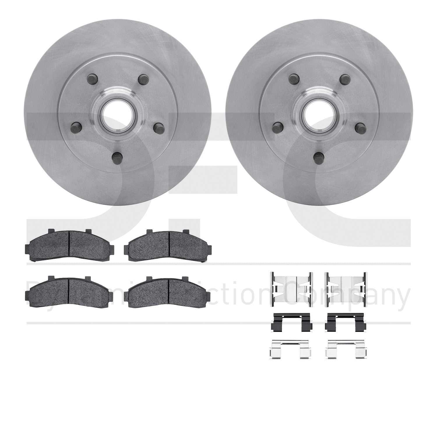 Dynamic Friction Company Disc Brake Kit 6412-54155