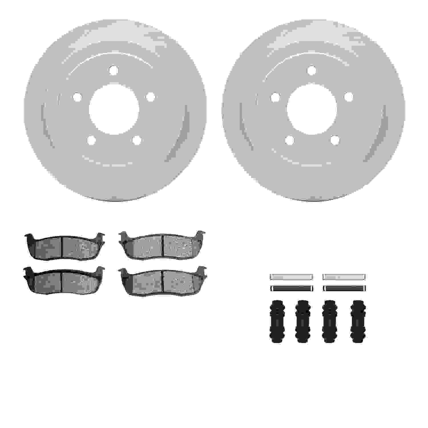 Dynamic Friction Company Disc Brake Kit 6412-54179