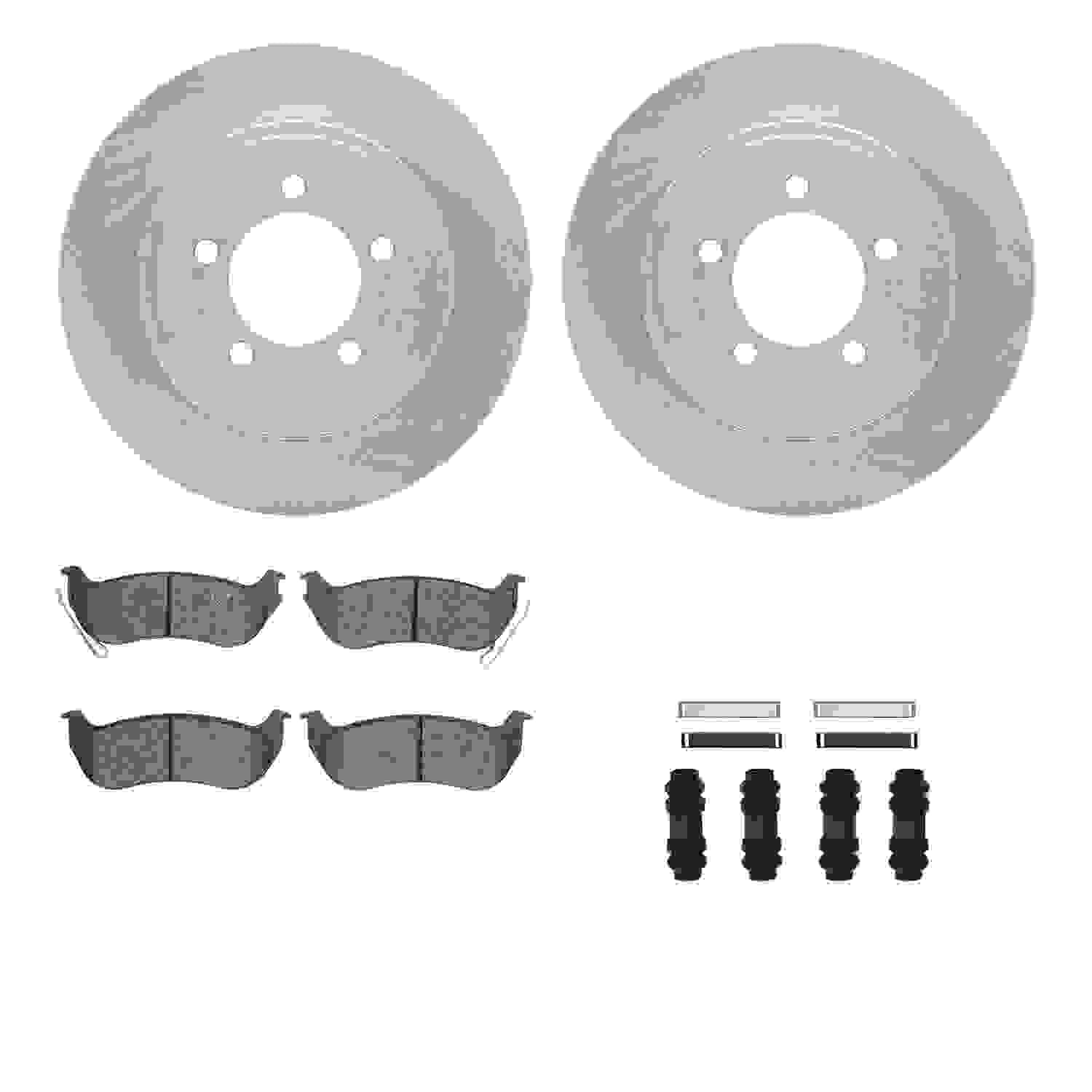 Dynamic Friction Company Disc Brake Kit 6412-54192