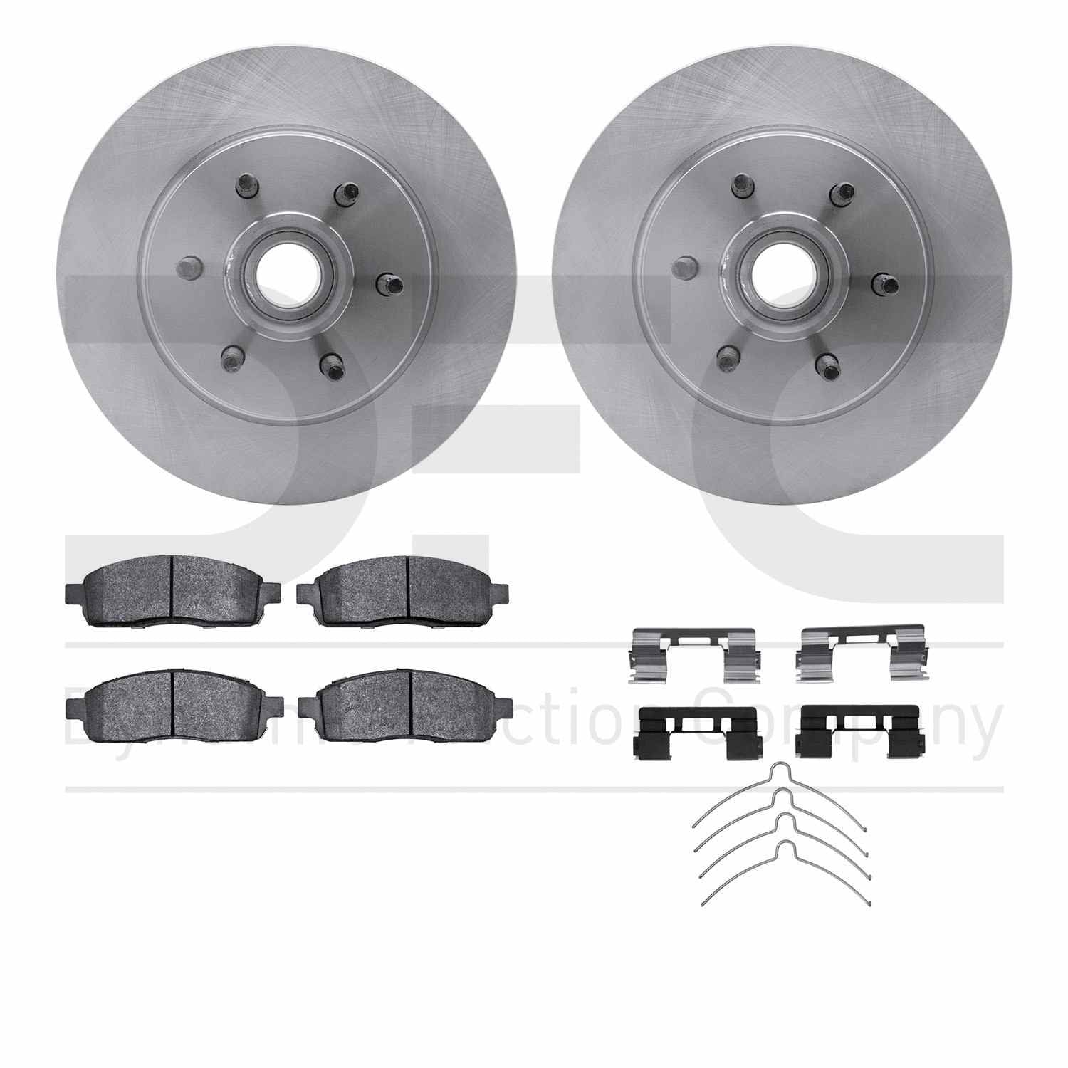 Dynamic Friction Company Disc Brake Kit 6412-54209