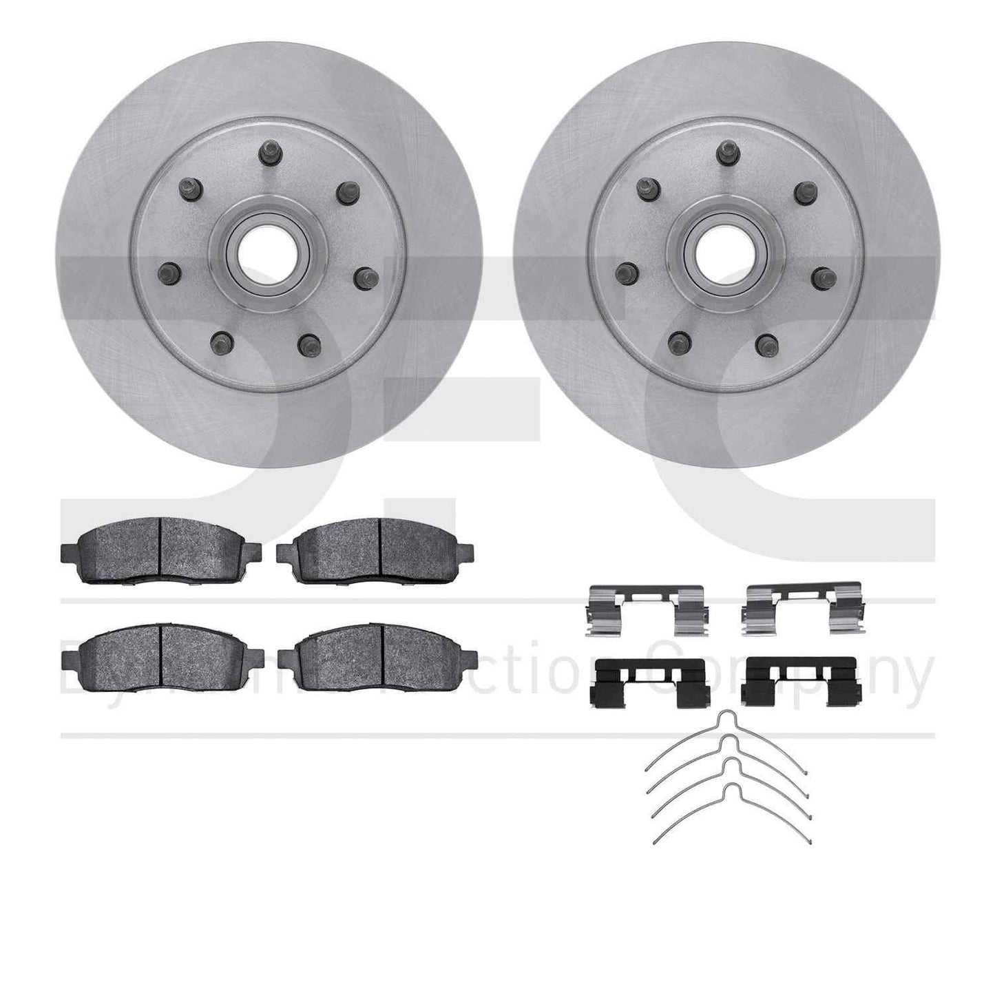 Dynamic Friction Company Disc Brake Kit 6412-54212