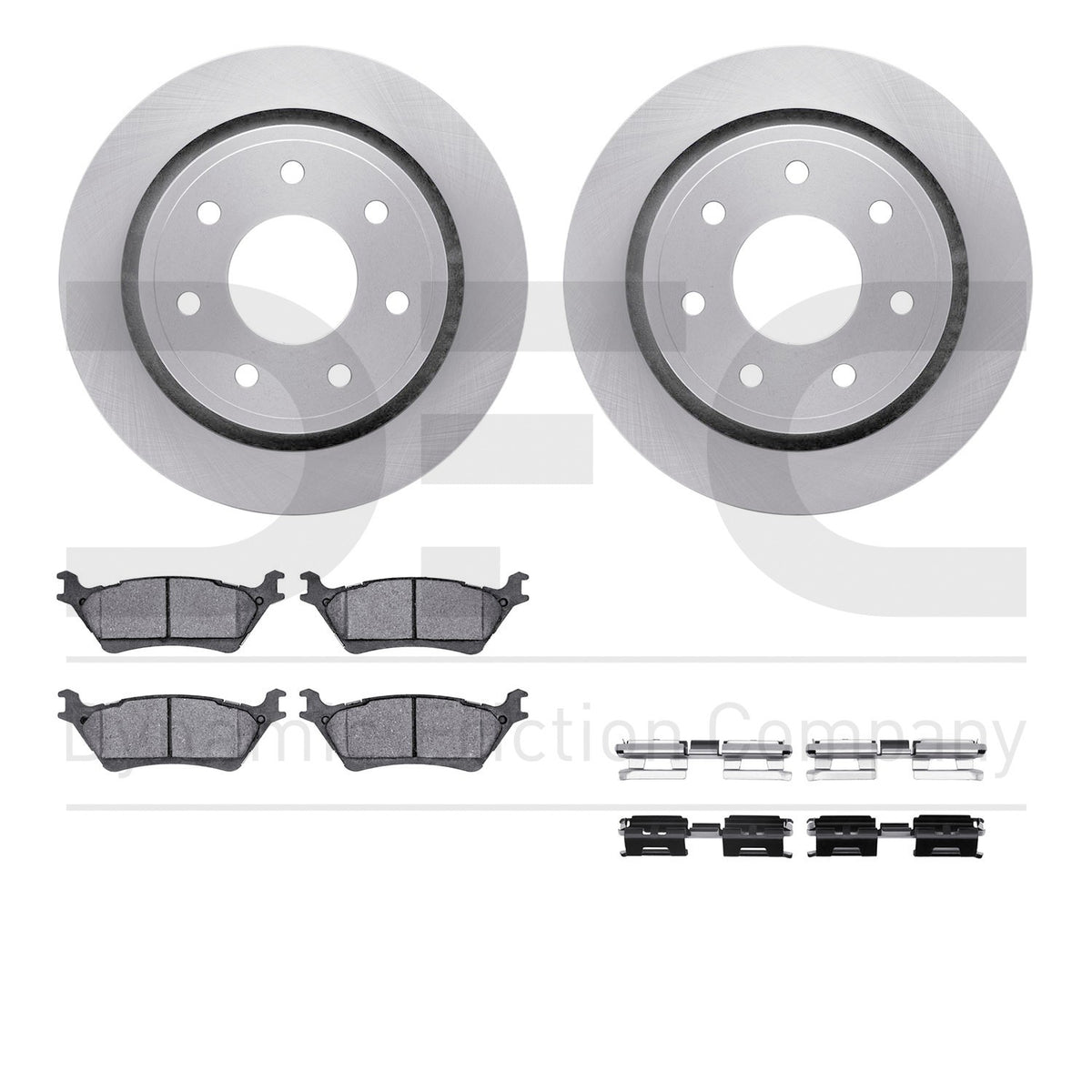 Dynamic Friction Company Disc Brake Kit 6412-54284