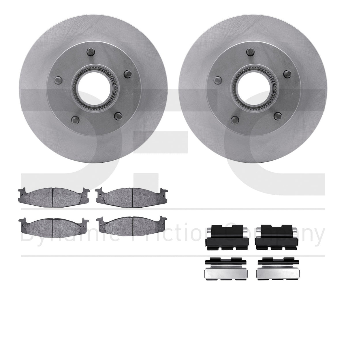 Dynamic Friction Company Disc Brake Kit 6412-54314