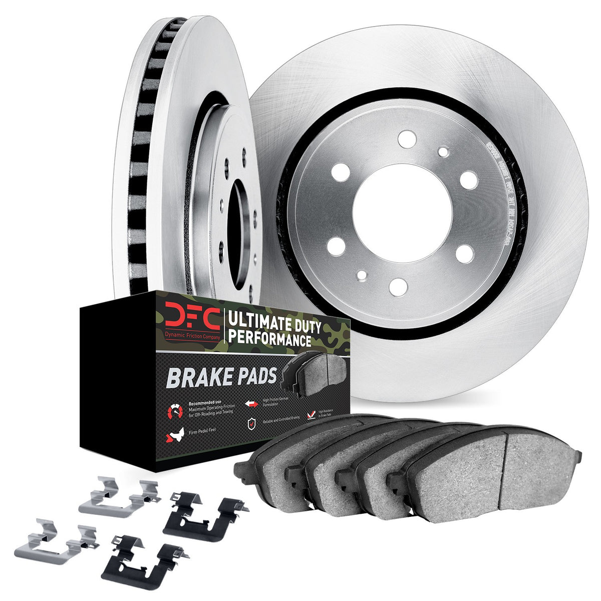 Dynamic Friction Company Disc Brake Kit 6412-67013
