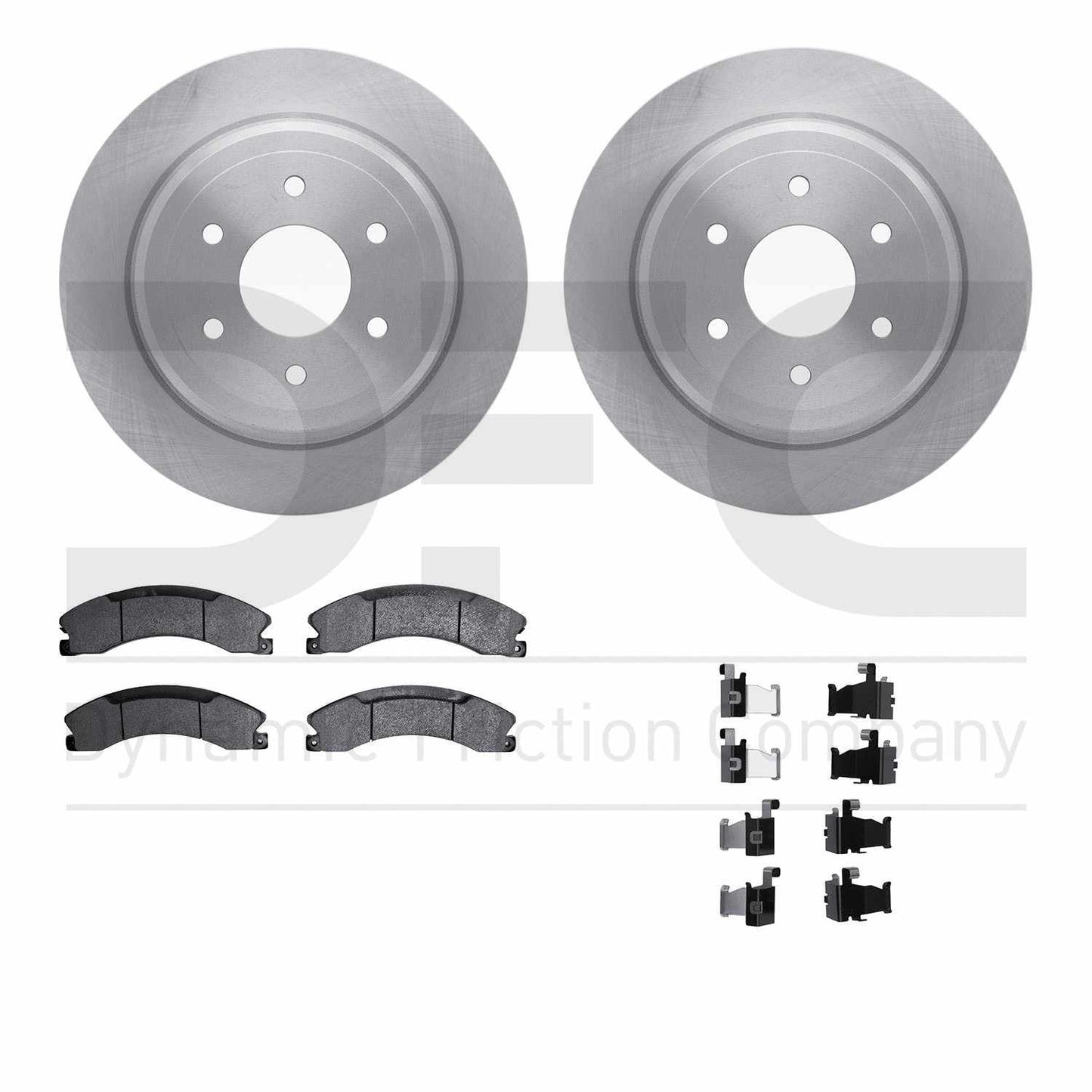 Dynamic Friction Company Disc Brake Kit 6412-67025