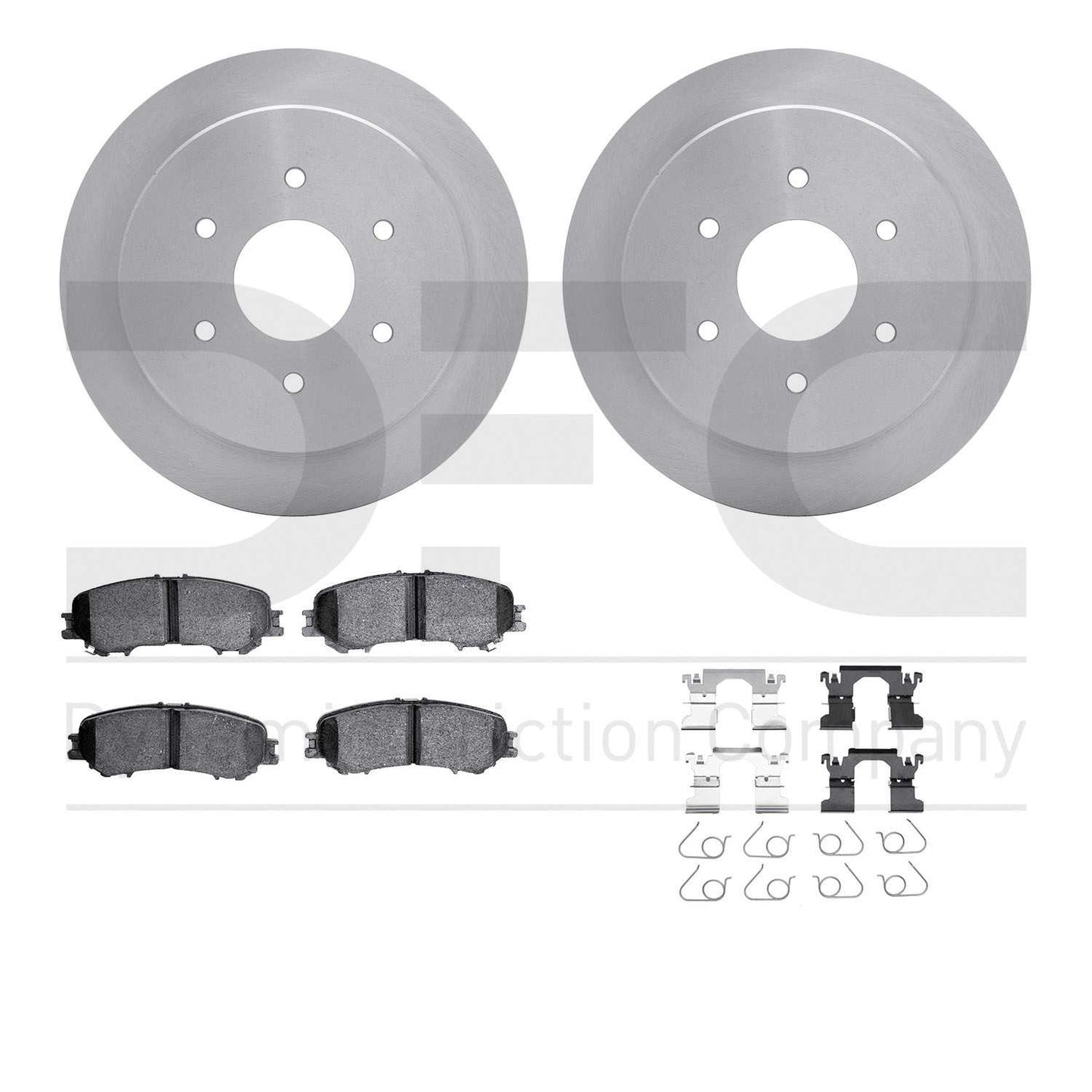 Dynamic Friction Company Disc Brake Kit 6412-67028