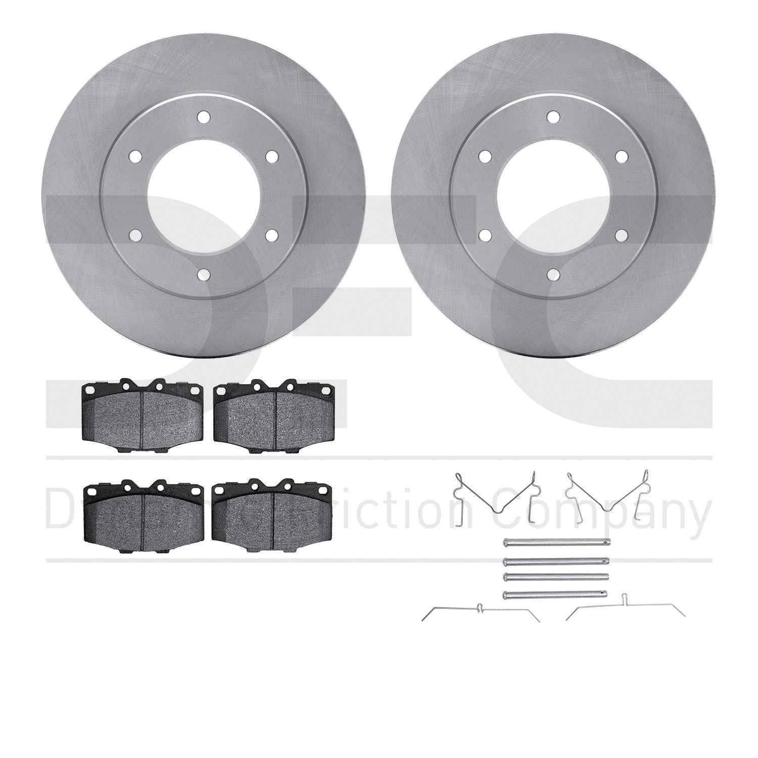 Dynamic Friction Company Disc Brake Kit 6412-76004