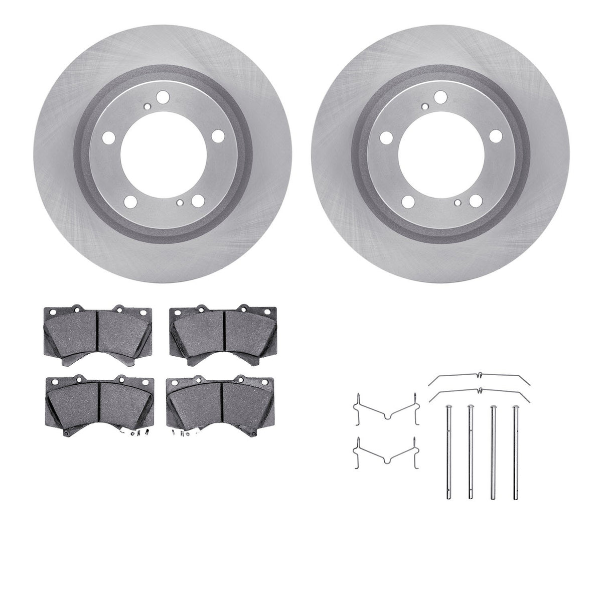 Dynamic Friction Company Disc Brake Kit 6412-76055