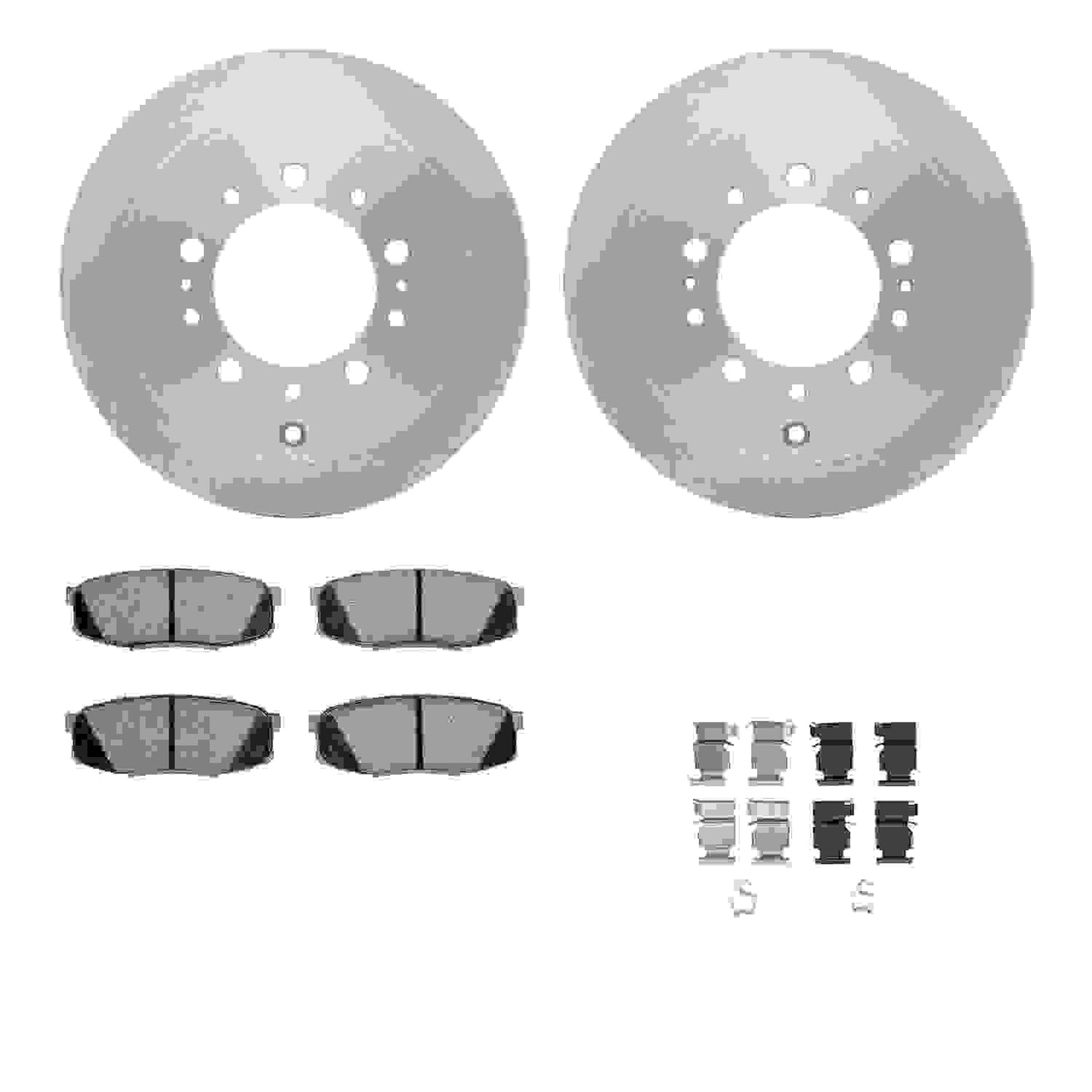 Dynamic Friction Company Disc Brake Kit 6412-76058