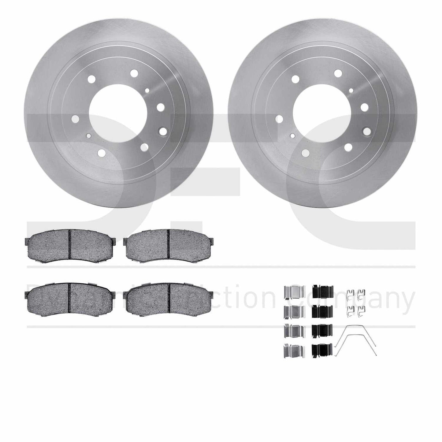 Dynamic Friction Company Disc Brake Kit 6412-92007