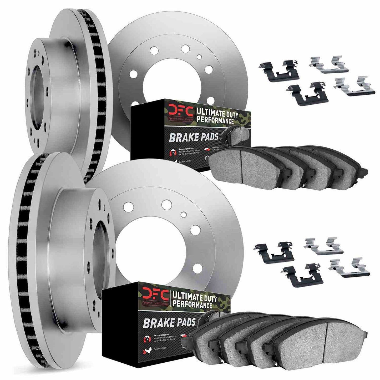 Dynamic Friction Company Disc Brake Kit 6414-48029
